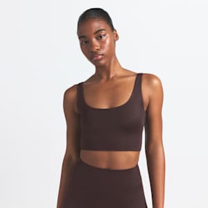 NikeSKIMS Shine Women's Scoop-Neck Bra Top