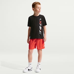 Nike Sportswear Little Kids' Victory Lap 2-Piece Mesh Shorts Set