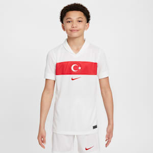 Türkiye 2024/25 Stadium Home Older Kids' Nike Dri-FIT Football Replica Shirt