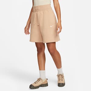 Shorts de ajuste holgado y tiro alto para mujer Nike Sportswear Phoenix Fleece