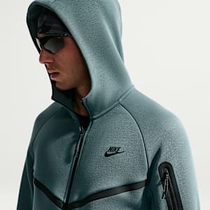 Chamarra Windrunner de tejido Fleece de cierre completo para hombre Nike Tech