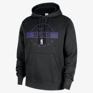 Sudadera de entrenamiento con gorro sin cierre Nike de la NBA para hombre Phoenix Suns Club