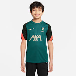 Liverpool F.C. Strike Older Kids' Short-Sleeve Football Top