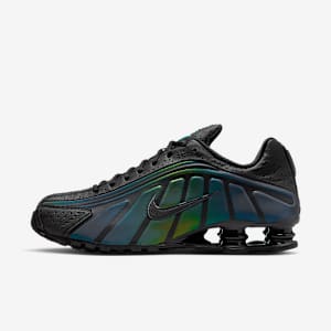 Sko Nike Shox R4 SE med reflekterande designdetaljer för män