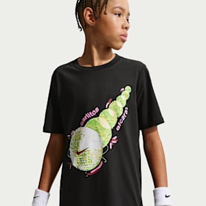 Carlos Alcaraz Older Kids' Nike Tennis Short-Sleeve T-Shirt