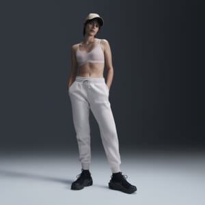 Pants de entrenamiento de tiro medio para mujer Nike Sportswear Phoenix Fleece