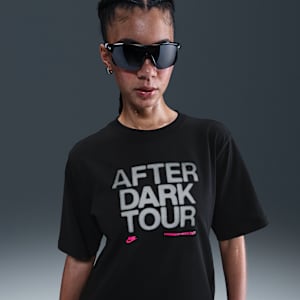 Playera de manga corta holgada para mujer Nike After Dark Tour