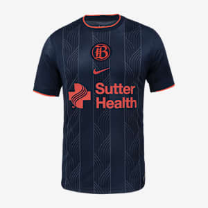 Jersey Nike Dri-FIT de la NWSL Replica del Bay FC visitante 2025 Stadium para hombre