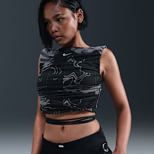 Camiseta de tirantes cropped para mujer Serena Williams Design Crew