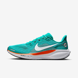 Tenis de correr en pavimento Nike de la NFL para hombre Miami Dolphins Pegasus 41