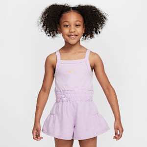 Enterito Runsie para niños talla pequeña Nike Dri-FIT Sunny Swoosh