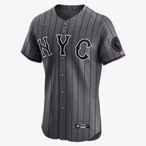 Francisco Lindor New York Mets City Connect Men's Nike Dri-FIT MLB Elite Jersey