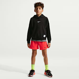 Shorts de tejido Fleece Dri-FIT para niño talla grande Nike Pro