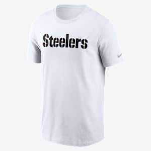 Pittsburgh Steelers Primetime Wordmark Essential Men's Nike NFL T-Shirt