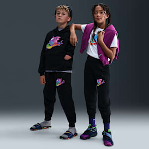 Joggers para niños talla grande Nike Sportswear Club Fleece