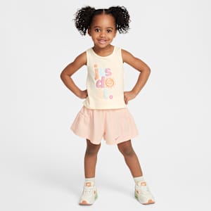 Nike Dri-FIT Toddler Swoosh Motion Mesh Scooter 2-Piece Set