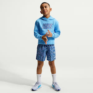 Shorts de entrenamiento Dri-FIT de tejido Woven para niño talla grande Nike Multi