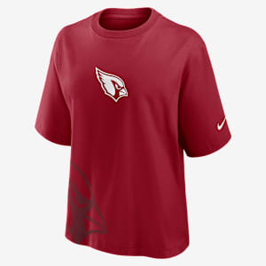 Playera Nike de la NFL para mujer Arizona Cardinals Boxy
