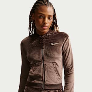 Nike Sportswear Women's Full-Zip Long-Sleeve Hooded Top
