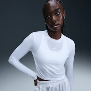 Nike Sportswear Chill Knit Women's Slim Long-Sleeve Cropped Top