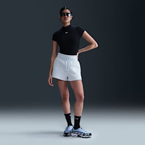 Shorts de ajuste holgado y tiro alto para mujer Nike Sportswear Phoenix Fleece