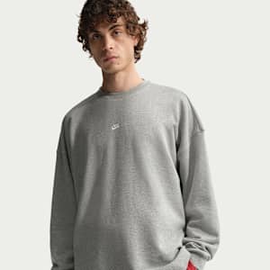 Nike Sportswear Club Men's Oversized French-Terry Crew-Neck Sweatshirt