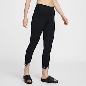 Nike One Rib Women's High-Waisted 7/8 Leggings