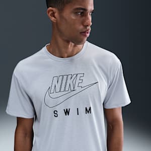 Nike Swim Swoosh Hydroguard Men's Short-Sleeve Top