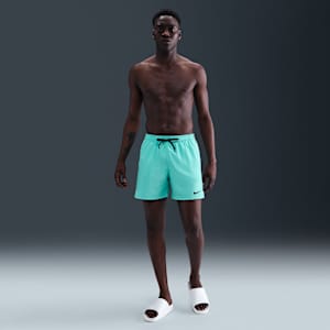 Shorts de playa o alberca de 13 cm para hombre Nike Swim Logo Tape Lap