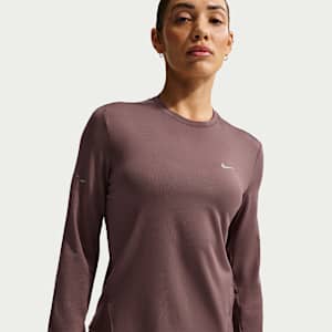 Nike Swift Dri-FIT UV-szűrős, hosszú ujjú, kerek nyakkivágású női futófelső