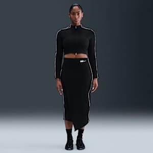 Naomi Osaka Women's High-Waisted Ribbed Maxi Skirt