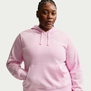 Sudadera con gorro sin cierre para mujer Nike Sportswear Club Fleece (talla grande)
