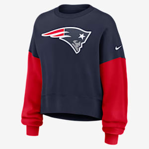 New England Patriots Women's Nike NFL Pullover Crew