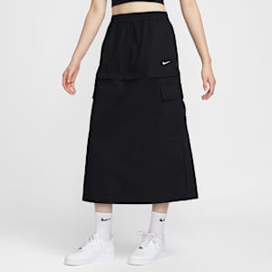 Nike Sportswear Essential Women's Mid-Rise Woven Cargo Midi Skirt