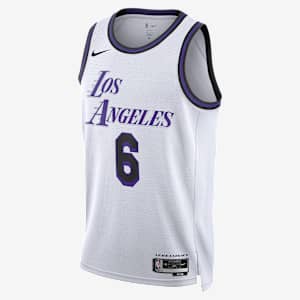 LeBron James Los Angeles Lakers City Edition Nike Dri-FIT NBA Swingman Jersey