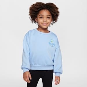 Nike Game, Swoosh, Match! Playera de cuello redondo infantil