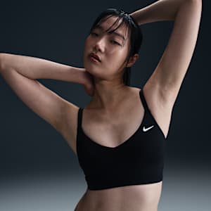 Midkini con cuello en V para mujer Nike Swim Effortless Essential