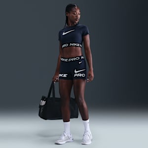 Nike Pro Women's Mid-Rise 3" Biker Shorts