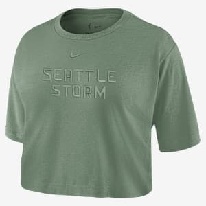 Seattle Storm Women's Nike WNBA Cropped T-Shirt