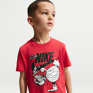 Nike Little Kids' "Heat For Your Feet" Graphic T-Shirt