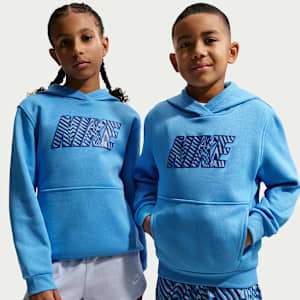 Sudadera con gorro para niños talla grande Nike Sportswear Club Fleece
