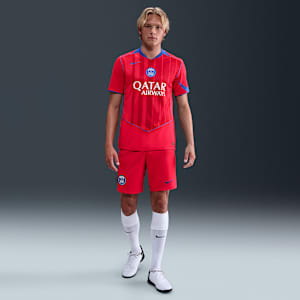 PSG 2025/26 Stadium Third Men's Nike Dri-FIT Total 90 Football Replica Shorts