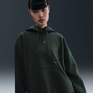 Chelsea F.C. Phoenix Fleece Women's Nike Football Oversized Pullover Hoodie