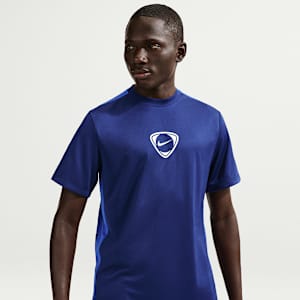 Haut de foot à manches courtes Dri-FIT Nike Academy+ pour homme