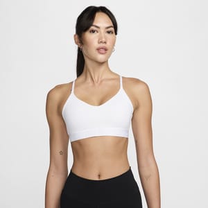Brassière de sport réglable rembourrée à maintien léger Nike Indy pour femme