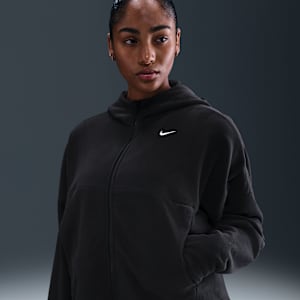 Nike One Therma-FIT damestop met rits over de hele lengte