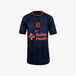 Bay FC 2025 Stadium Away Big Kids' Nike Dri-FIT NWSL Replica Jersey