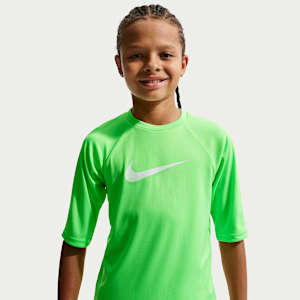 나이키 스윔 하이드로가드 에센셜 주니어(남아) 드라이 핏 UV 반팔 탑