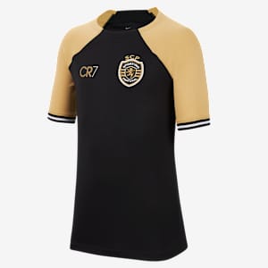 Sporting CP x CR7 2023/24 Stadium Older Kids' Nike Dri-FIT Football Shirt