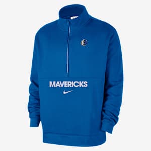 Dallas Mavericks Club Courtside Men's Nike NBA 1/2-Zip Top